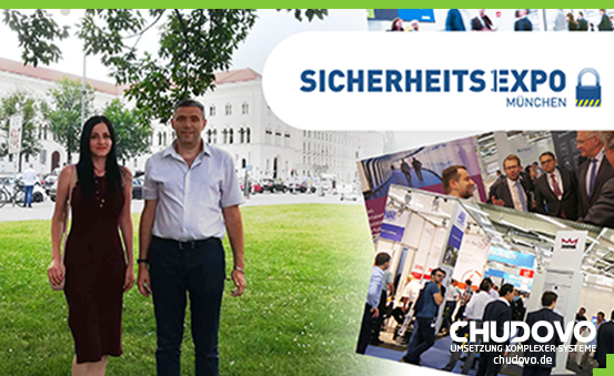 Chudovo besucht Sicherheitsveranstaltung und Kunden in München
