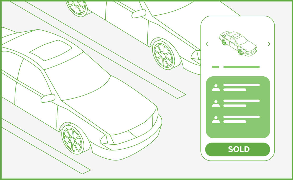 Auktionsplattform für Autohandel