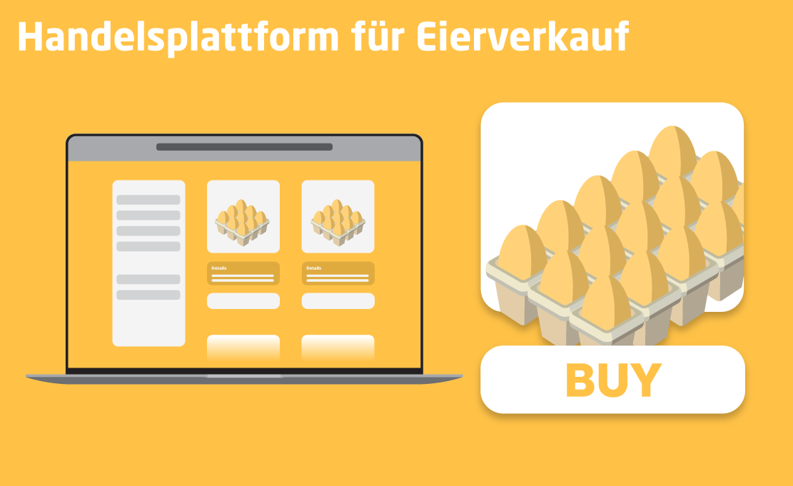 Handelsplattform für Eierverkauf