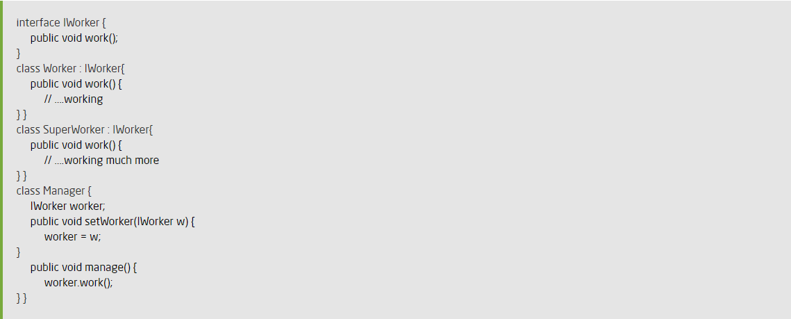 Dependency Inversion Prinzip