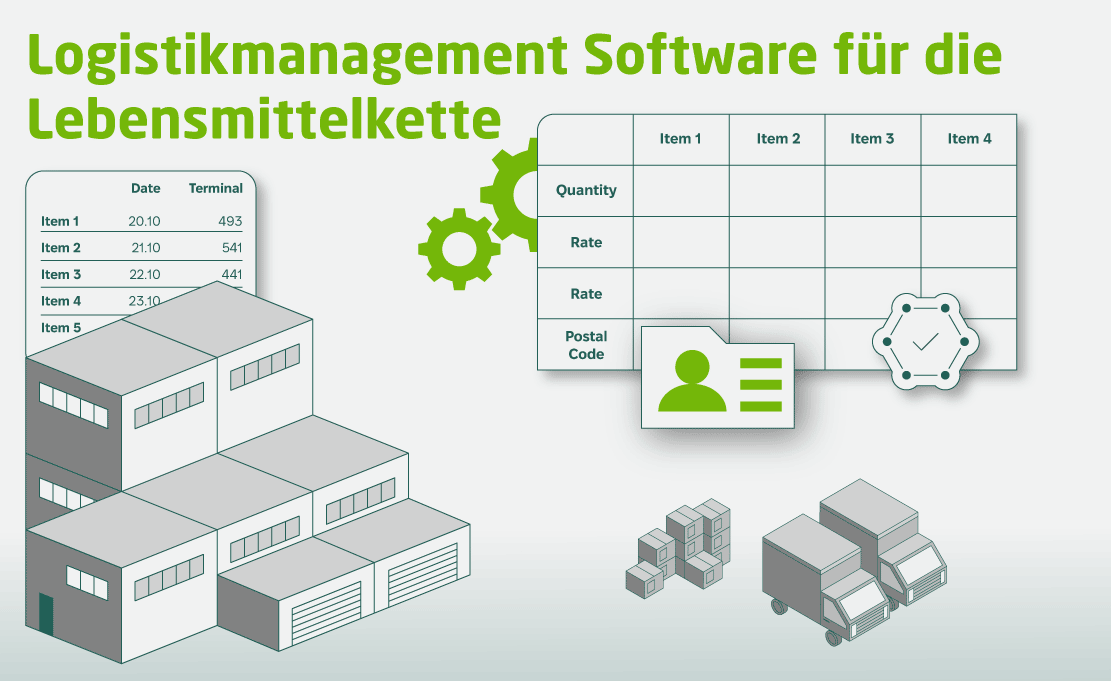 Logistikmanagement Software für die Lebensmittelkette
