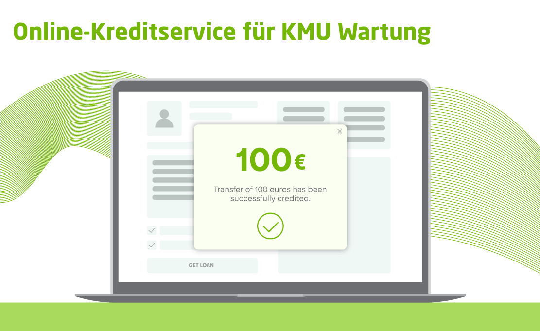 Wartung vom Online Kreditservice für Kleinunternehmen