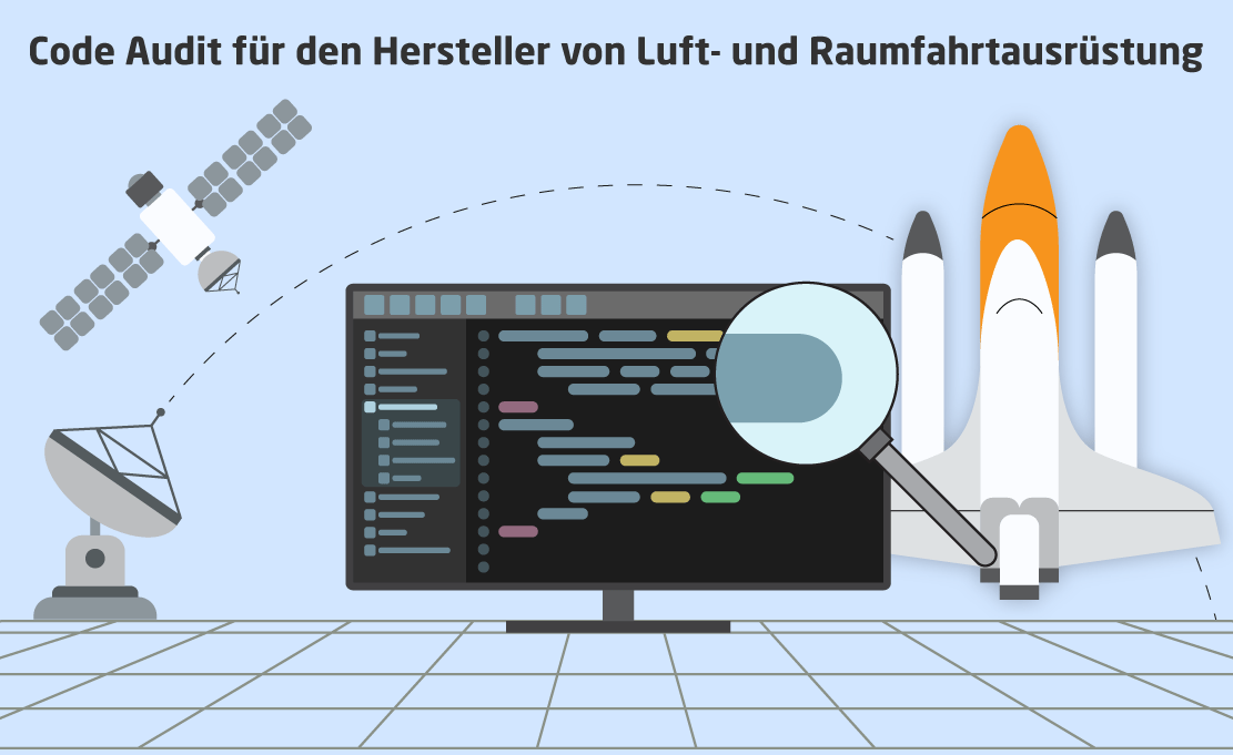 Code Audit für den Hersteller von Luft- und Raumfahrtausrüstung