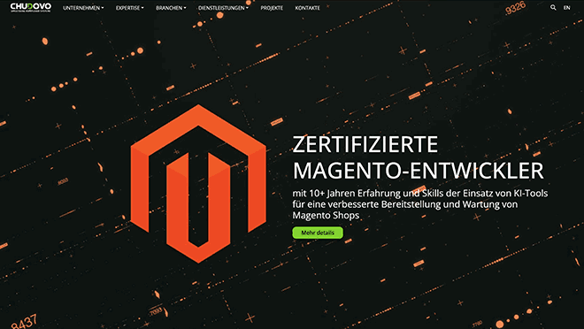 Chudovo - Magento Agentur