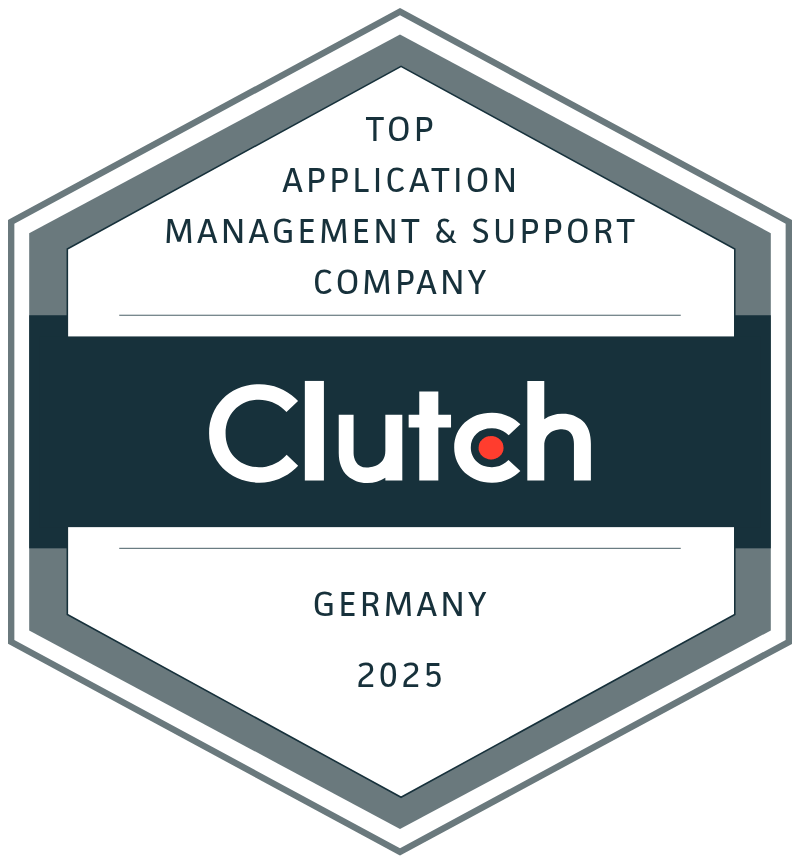 Beste Agentur für Anwendungsmanagement und Support 2025 in Deutschland (Clutch)