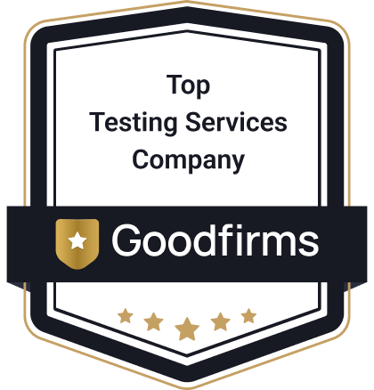 Top Testing Services Company (Goodfirms)