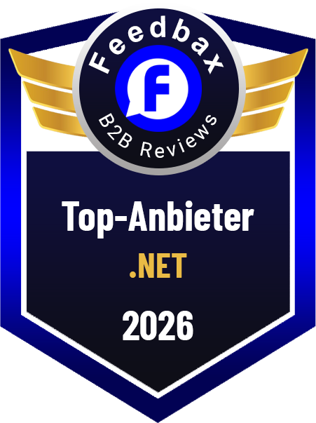 Beste .NET Agentur 2026 von Feedbax