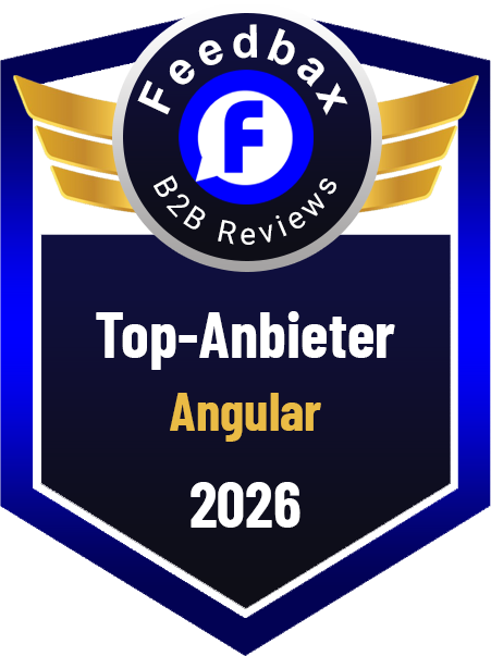 Beste Angular Agentur 2026 von Feedbax