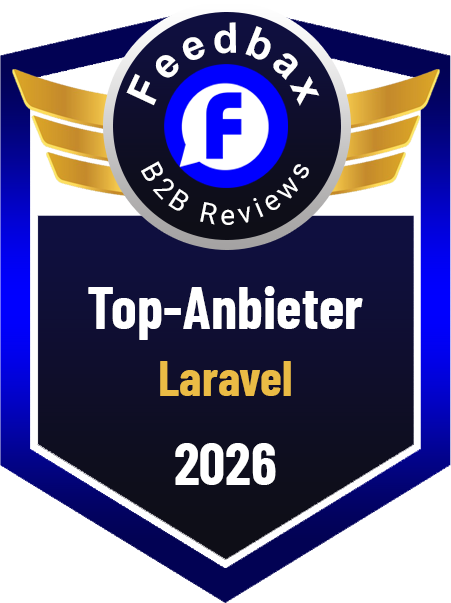 Beste Laravel Agentur 2026 von Feedbax