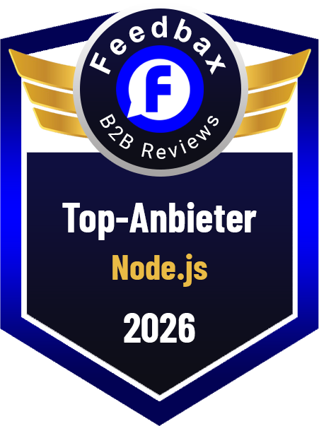 Beste Node.js Agentur 2026 von Feedbax