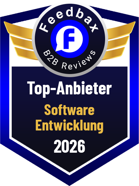 Beste Softwareentwicklungsunternehmen 2026 von Feedbax