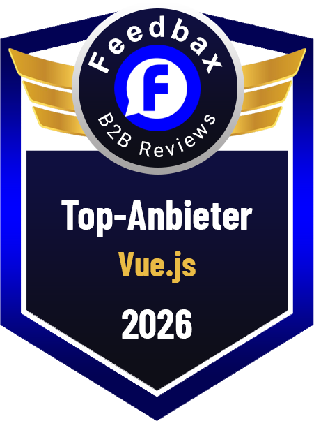 Beste Vue.js Agentur 2026 von Feedbax