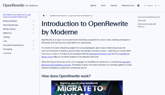 OpenRewrite by Moderne